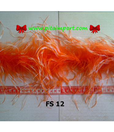Ostrich Orange Sembur Putih (FS 12)